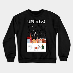 Happy holidays Crewneck Sweatshirt